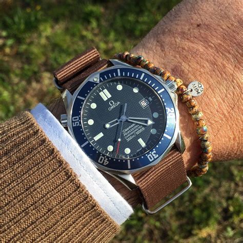 nato omega seamaster|replacement nato strap.